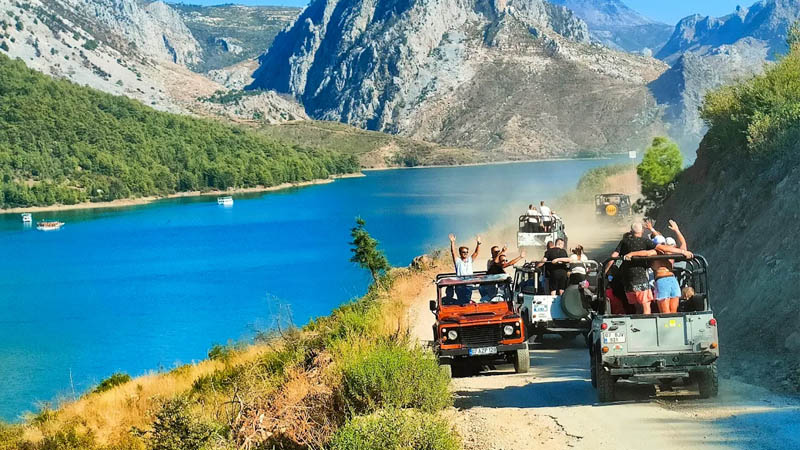 green canyon jeep safari in Side