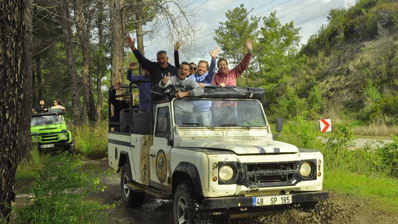 mountain jeep safari in Side