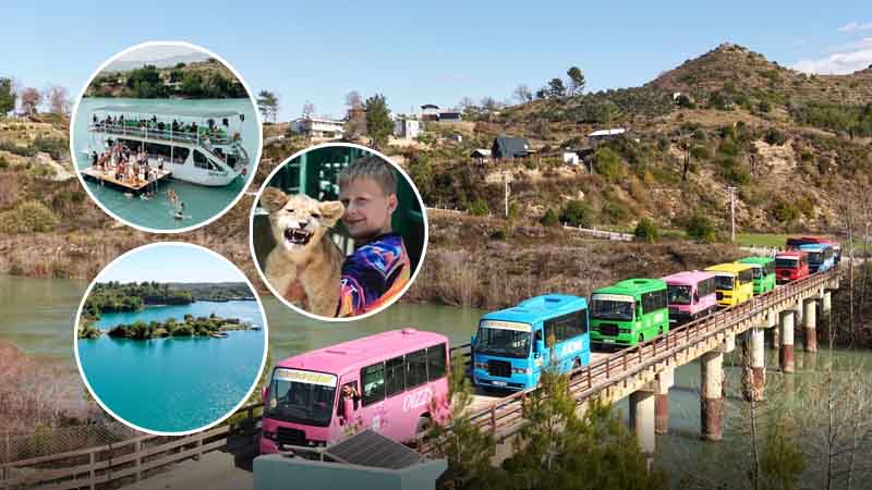 Grüne Canyon Safari und Bootstour ab Alanya