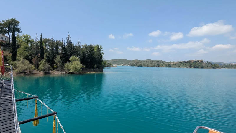 green lake boat tour belek