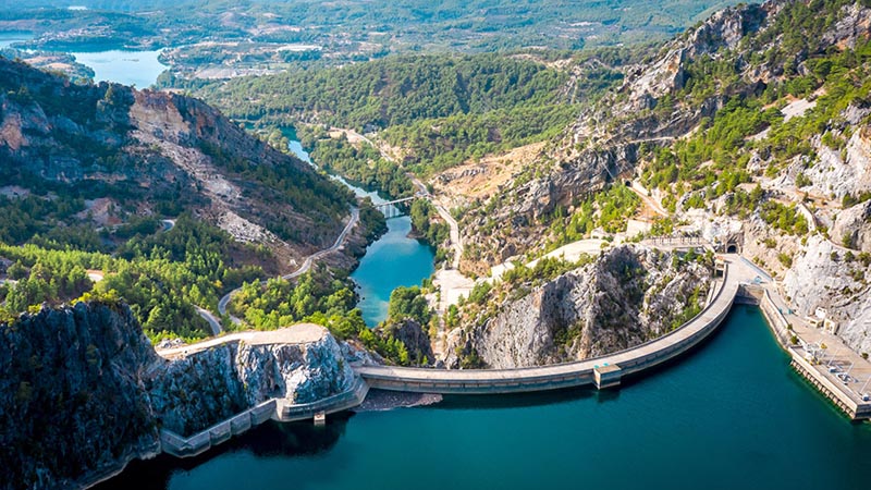 turkler to oymapinar dam