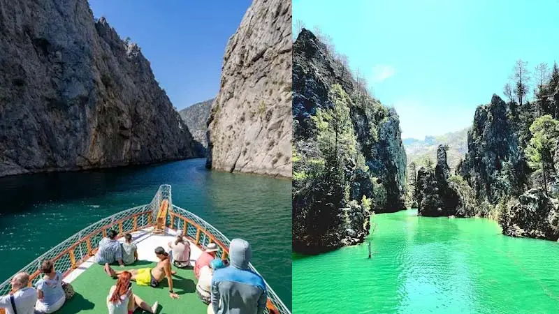 antalya to green canyon