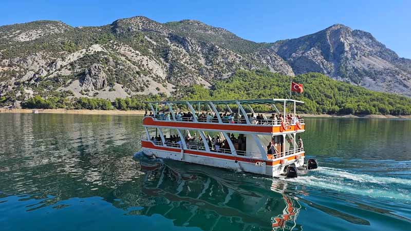 green canyon boat trip okurcalar
