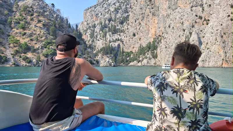 green canyon boat trip ticket